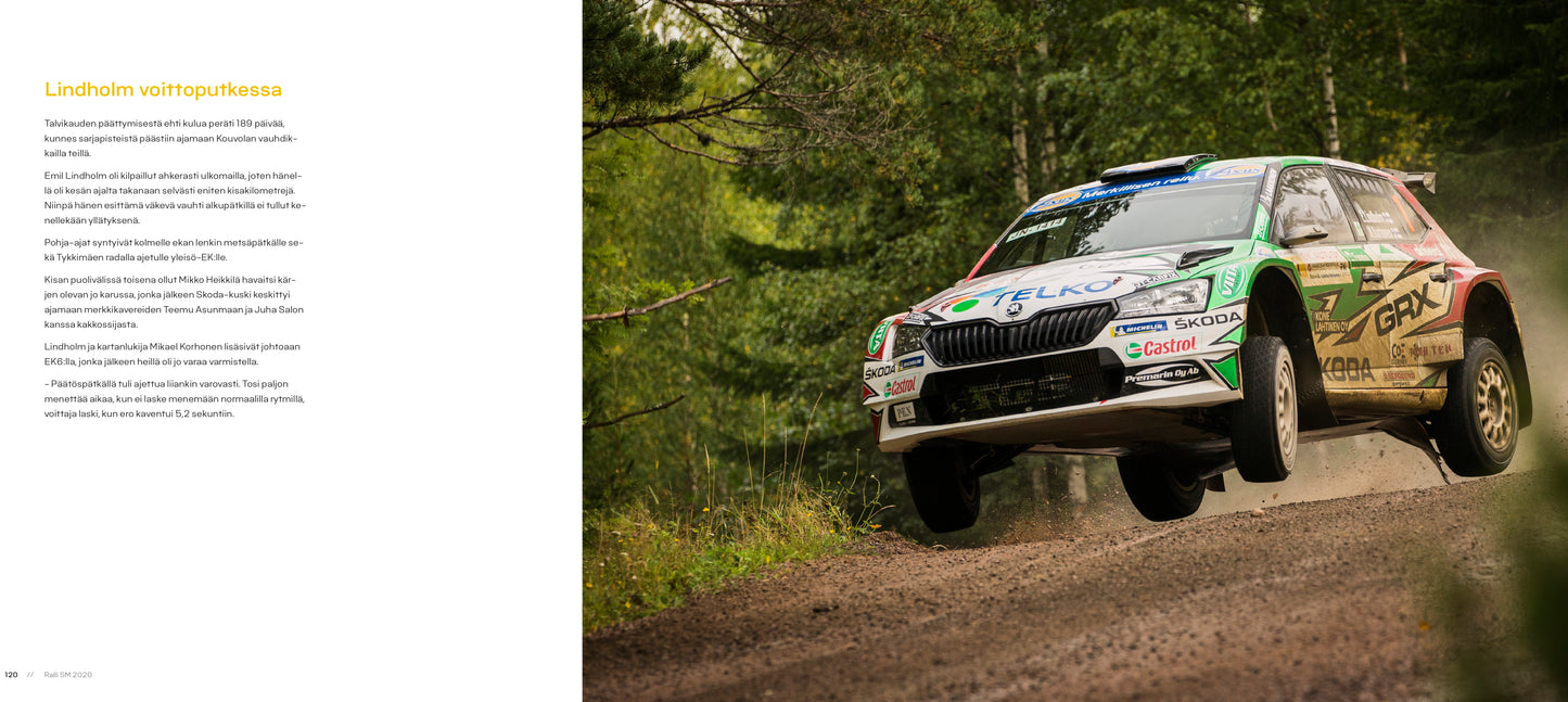 Ralli SM, kuvia ja menestyjiä 2020 kirja