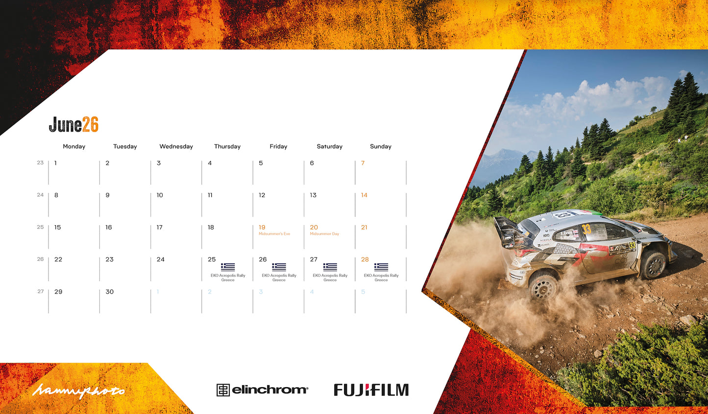 Hannuphoto Kalenteri 2026 450x262mm