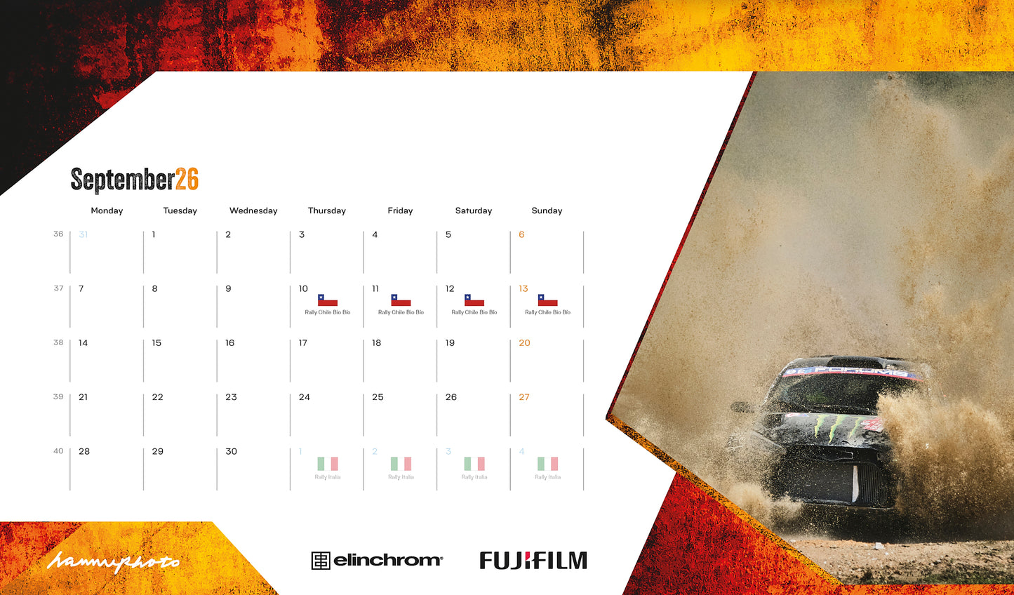 Hannuphoto Kalenteri 2026 330x192mm