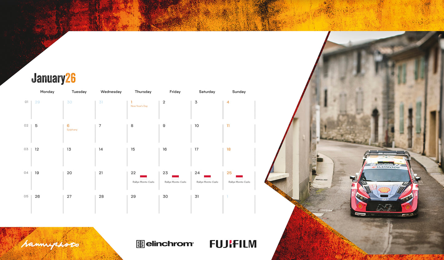 Hannuphoto Kalenteri 2026 450x262mm