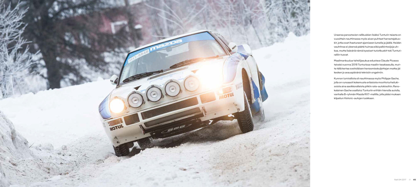 Ralli SM, kuvia ja menestyjiä 2017 kirja