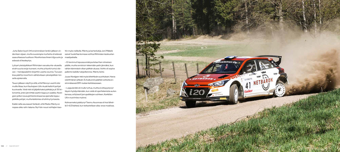 Ralli SM, kuvia ja menestyjiä 2017 kirja