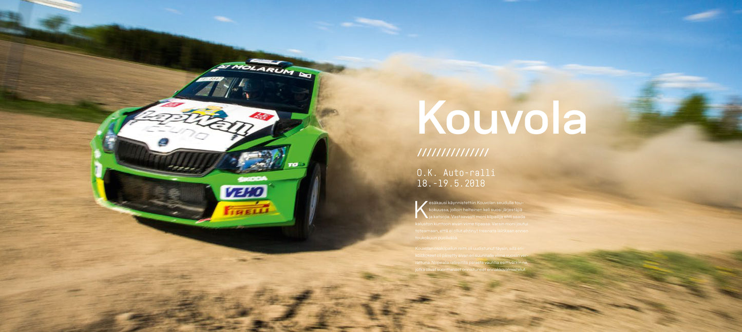 Ralli SM, kuvia ja menestyjiä 2018 kirja