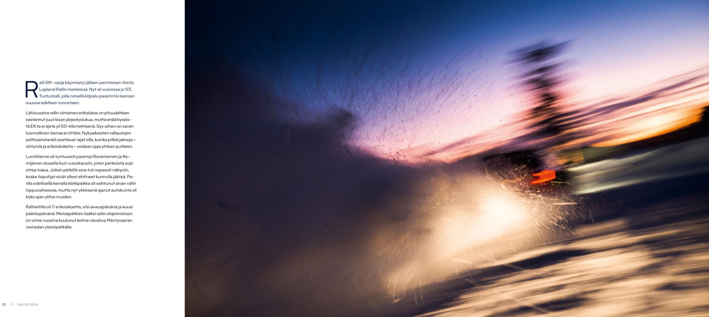 Ralli SM, kuvia ja menestyjiä 2018 kirja