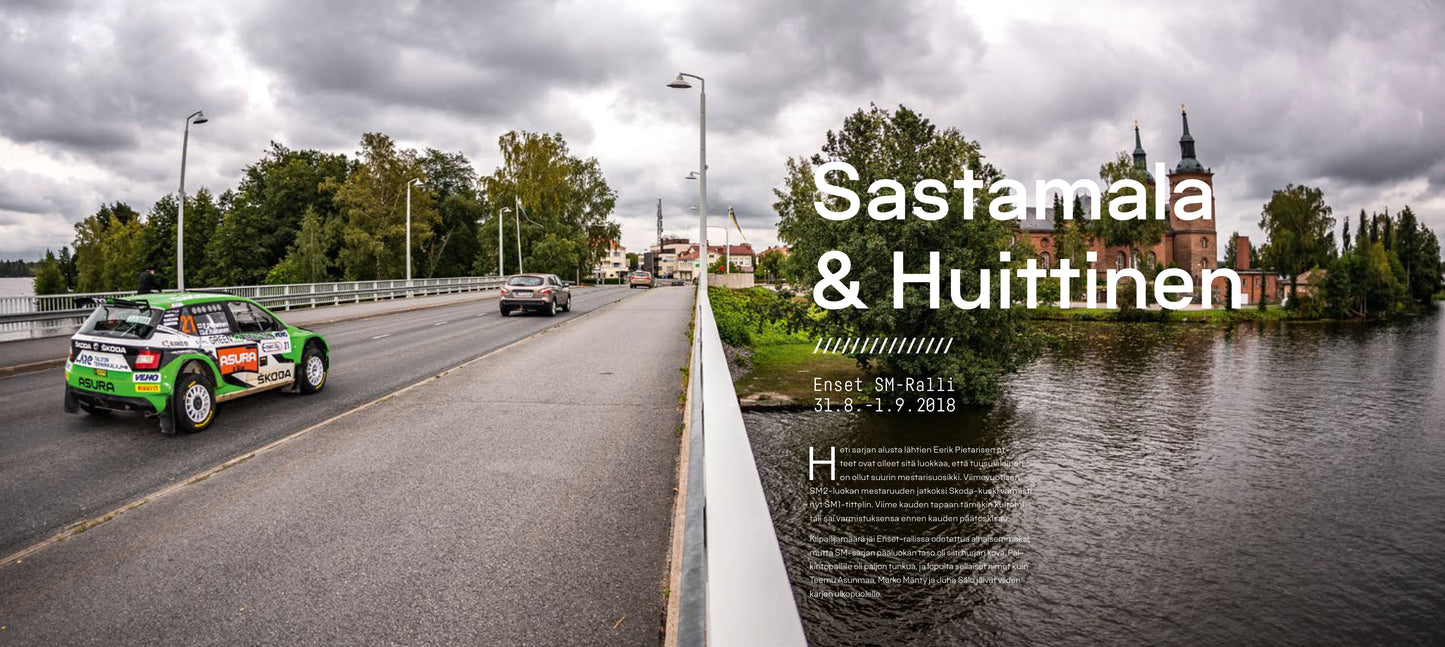 Ralli SM, kuvia ja menestyjiä 2018 kirja