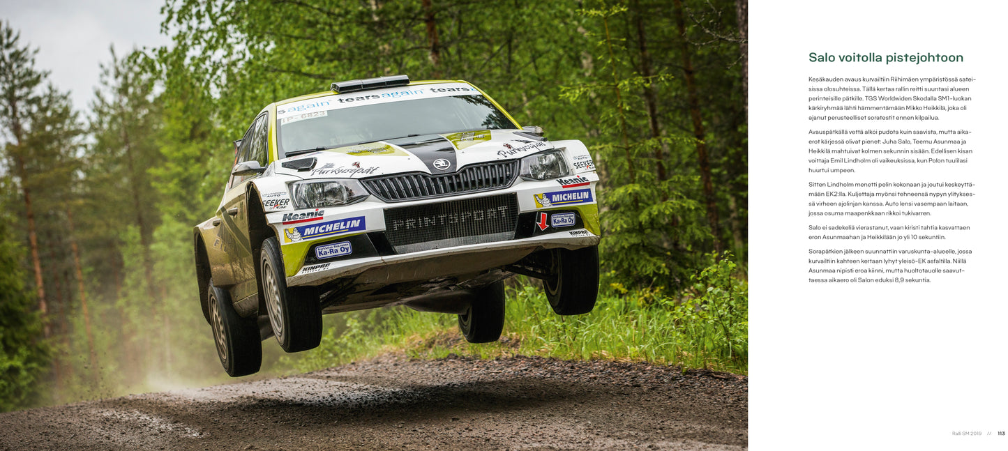 Ralli SM, kuvia ja menestyjiä 2019 kirja