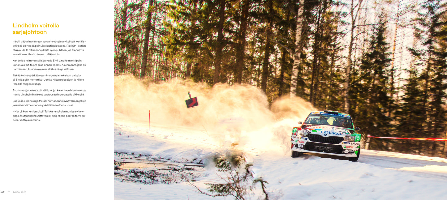Ralli SM, kuvia ja menestyjiä 2020 kirja