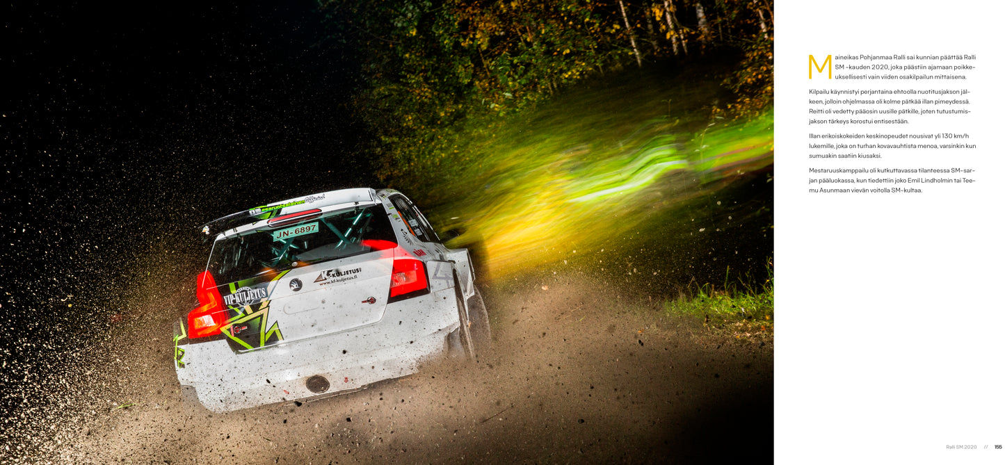 Ralli SM, kuvia ja menestyjiä 2020 kirja