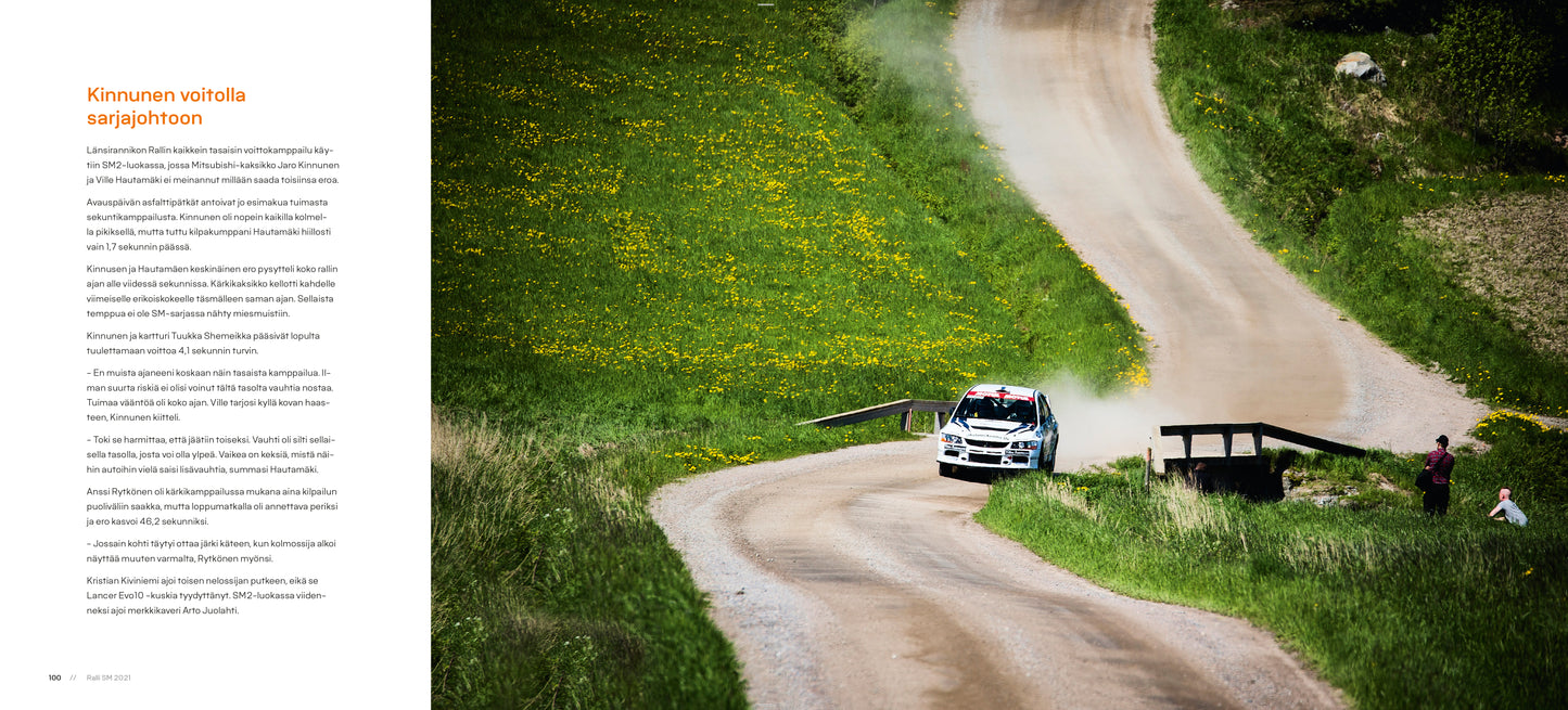 Ralli SM, kuvia ja menestyjiä 2021 kirja