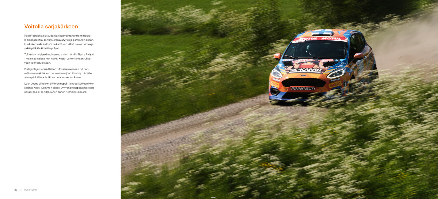 Ralli SM, kuvia ja menestyjiä 2021 kirja